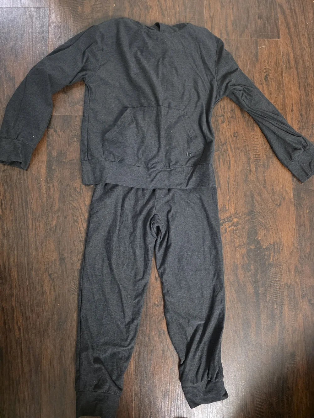 Jordan Boys Heathered Gray Track Pants & Jacket Set And Another Track Set 6-7